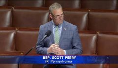 U.S. Representative Scott Perry (R-PA), the sponsor of H.R. 4132, speaks in front of the House of Representatives about the Falun Gong Protection Act on June 25, 2024. (Credit: live.house.gov)